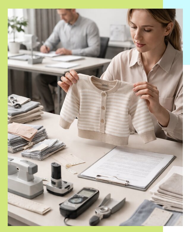 Сертификация детской одежды и текстильных изделий в Ртищеве