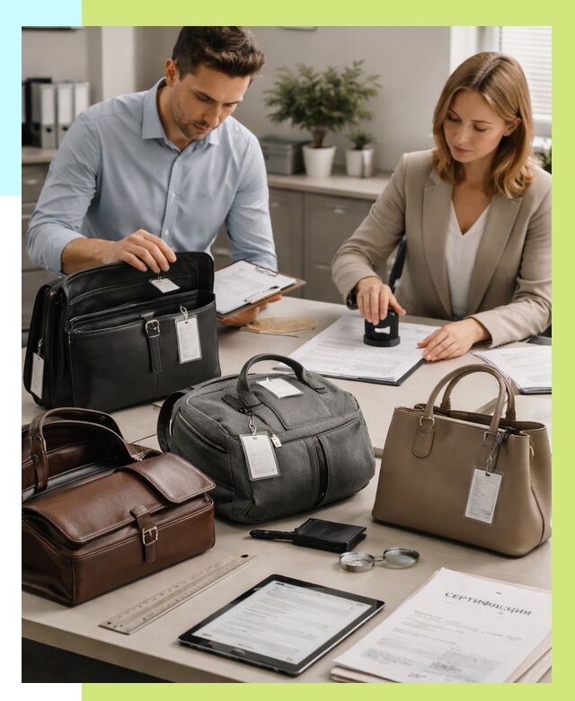 Сертификация сумок в Ртищеве от 7661 руб. | Алешин-Ртщ