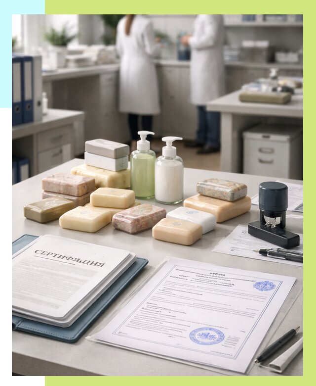 Сертификация мыла и сертификат на мыло в Ртищеве от 12258 | Алешин-Ртщ