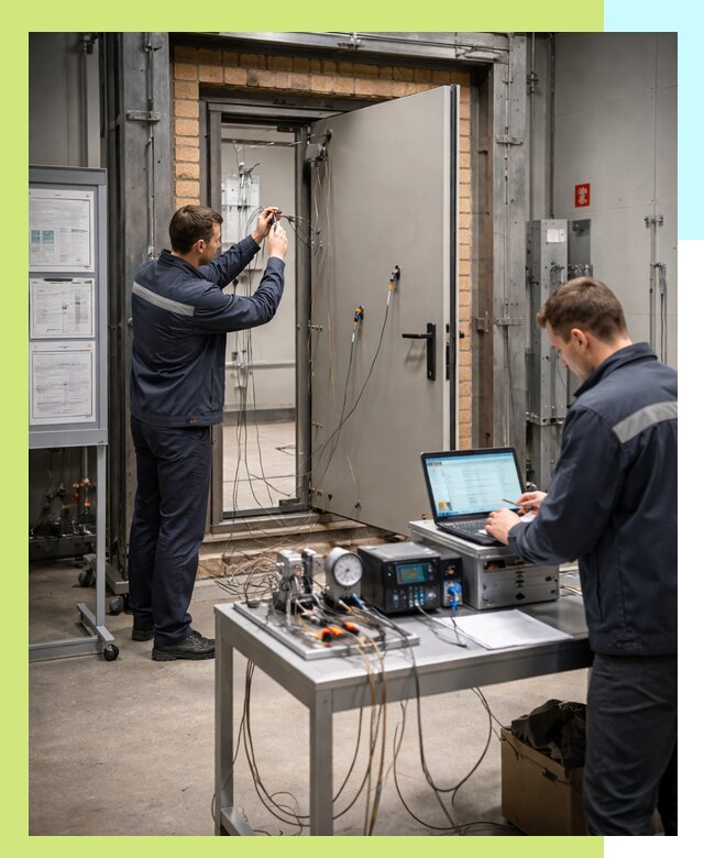 Сертификация противопожарных дверей в Ртищеве по ГОСТ и ТР