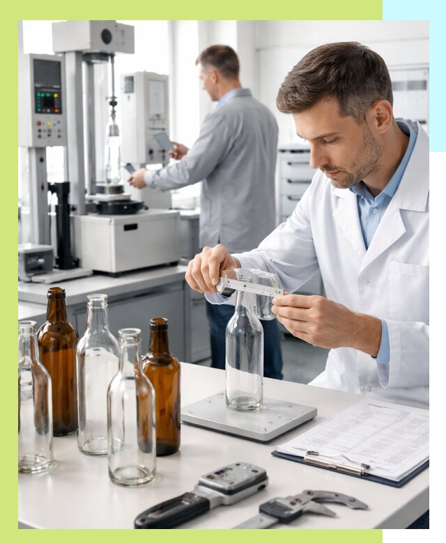 Сертификация стеклянных бутылок и сопутствующей упаковки в Ртищеве