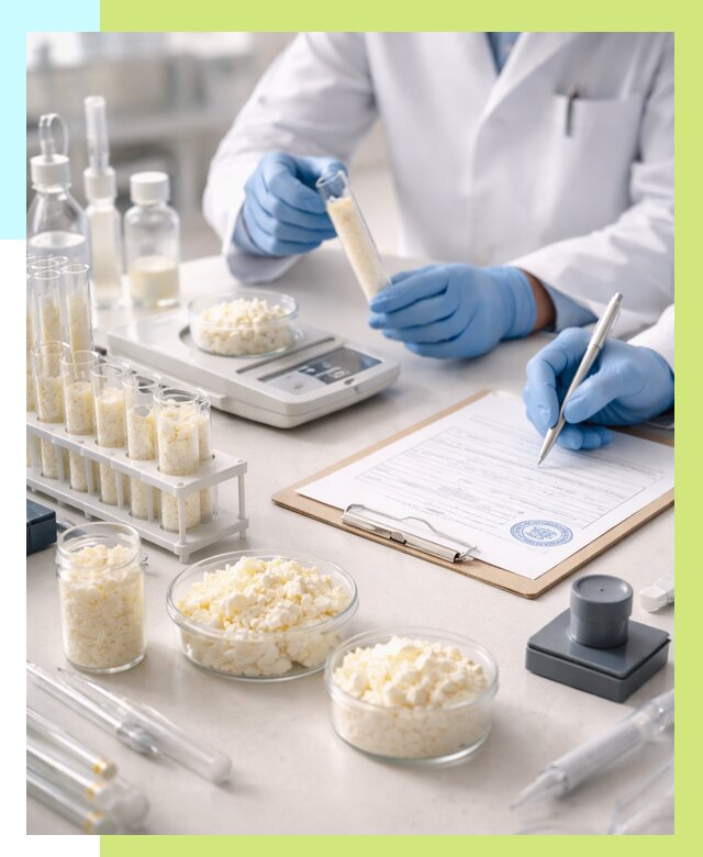 Сертификация творога в Ртищеве от 12258 р. под ключ | Алешин-Ртщ