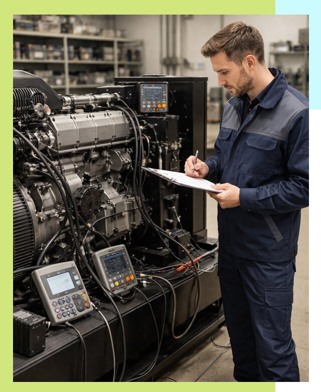 Сертификация дизельных генераторов и их оборудования в Ртищеве
