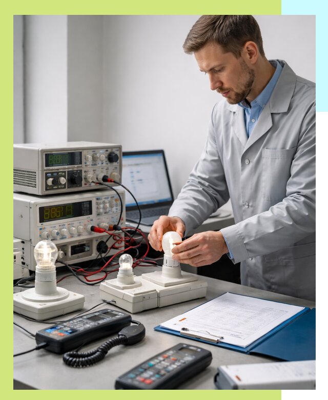 Сертификация ламп и светильников в Ртищеве по нормативам