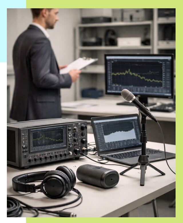 Сертификация аудиотехники в Ртищеве от 15323 р., Алешин-Ртщ