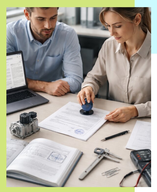 Выдача паспорта изделия и техническая экспертиза продукции в Ртищеве