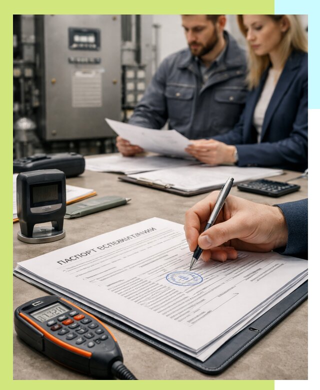 Оформление паспорта эксплуатации оборудования в Ртищеве