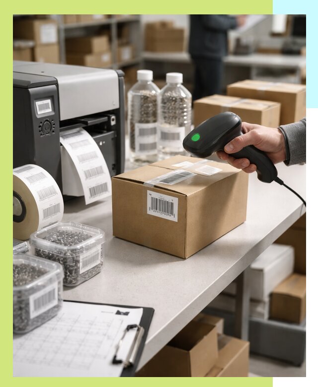 Штрихкодирование продукции и маркировка для продажи в Ртищеве