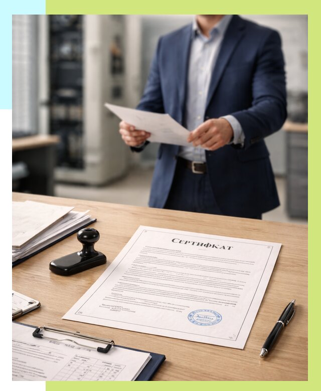 Сертификат на оборудование в Ртищеве от 15323 р. | Алешин-Ртщ