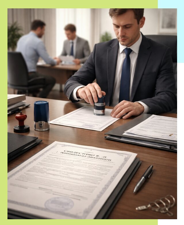 Оформление свидетельства о государственной регистрации в Ртищеве