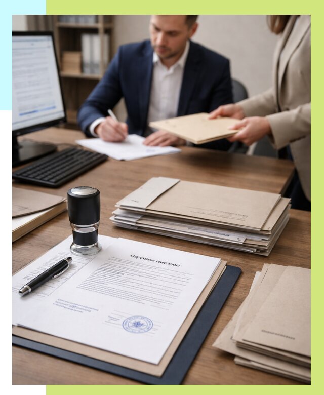 Отказное письмо для таможни в Ртищеве от 3065 р, Алешин-Ртщ