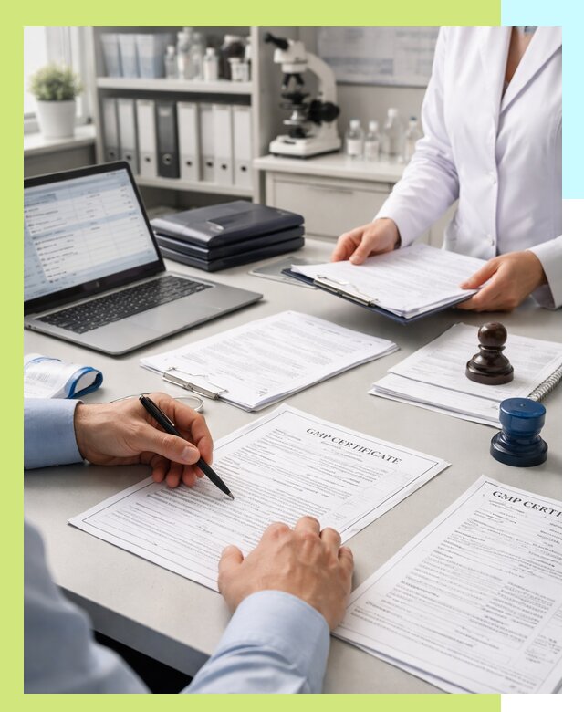 Оформление сертификата GMP в Ртищеве для фармпроизводства