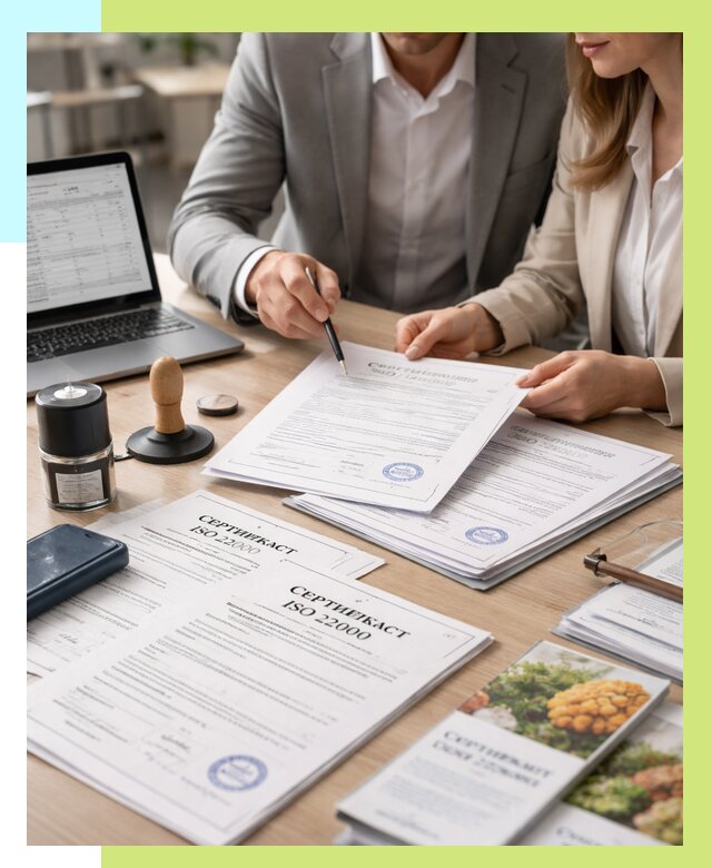 Сертификат ISO 22000 в Ртищеве от 40860 р. под ключ | Алешин-Ртщ