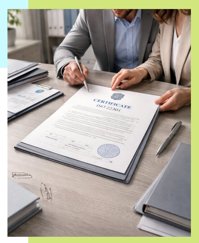 Сертификат ISO 22301 в Ртищеве от 45968 р. | Алешин-Ртщ срочно