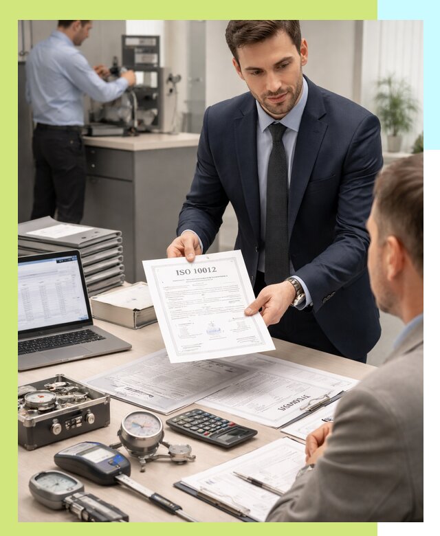 Выдача сертификата ISO 10012 по требованиям метрологии в Ртищеве